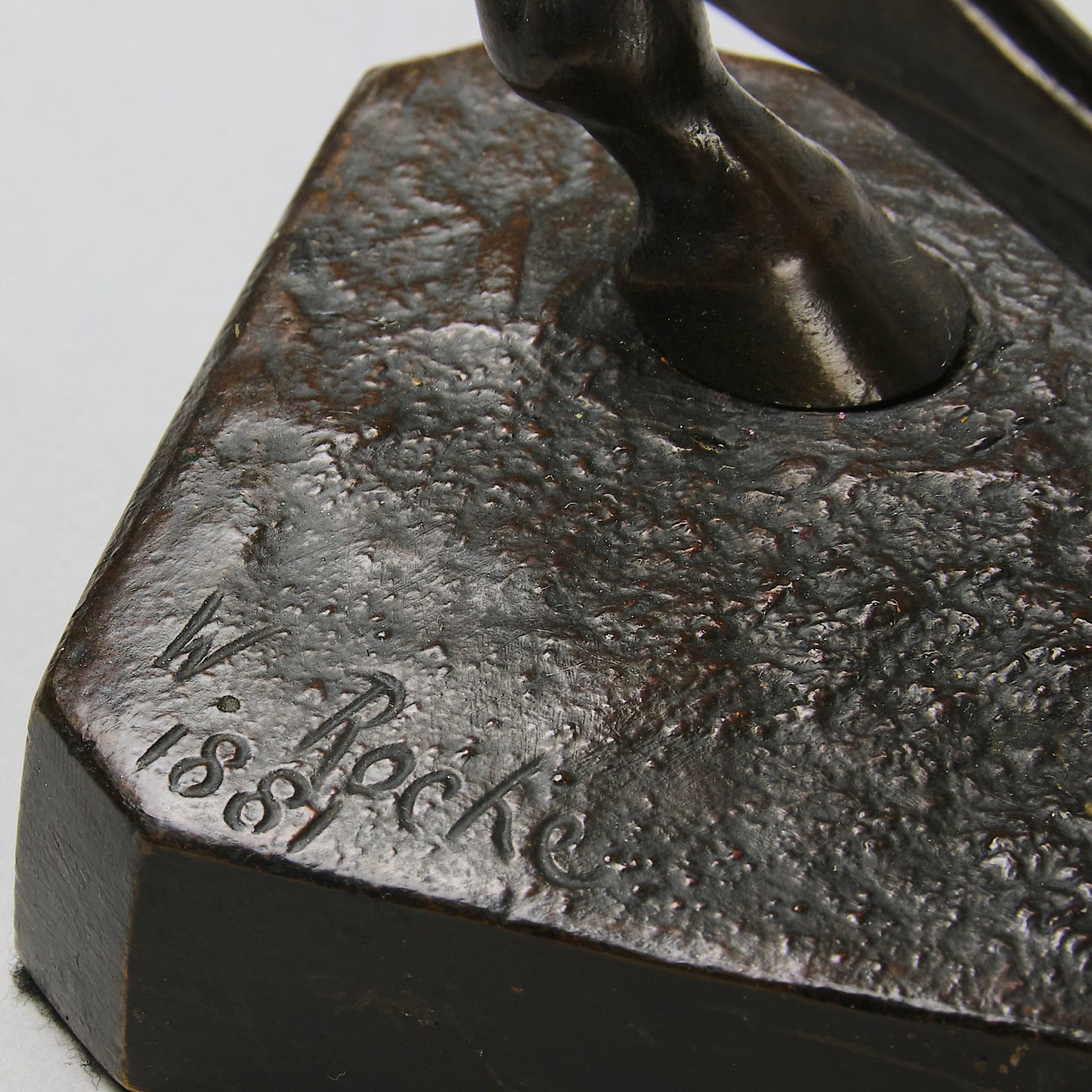 "Before the Hunt" - Walter Roche Bronze - Hickmet Fine Arts