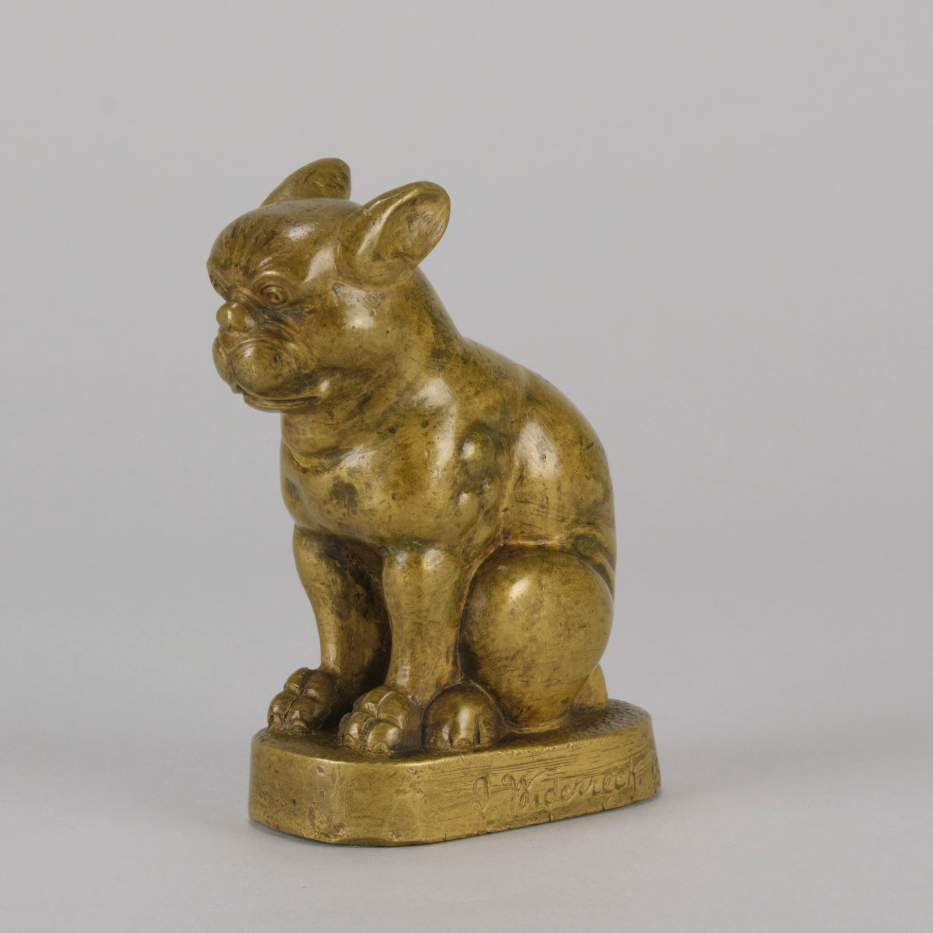 Bronze Bonzo Dog - by Otto Widerreck - Hickmet Fine Arts 