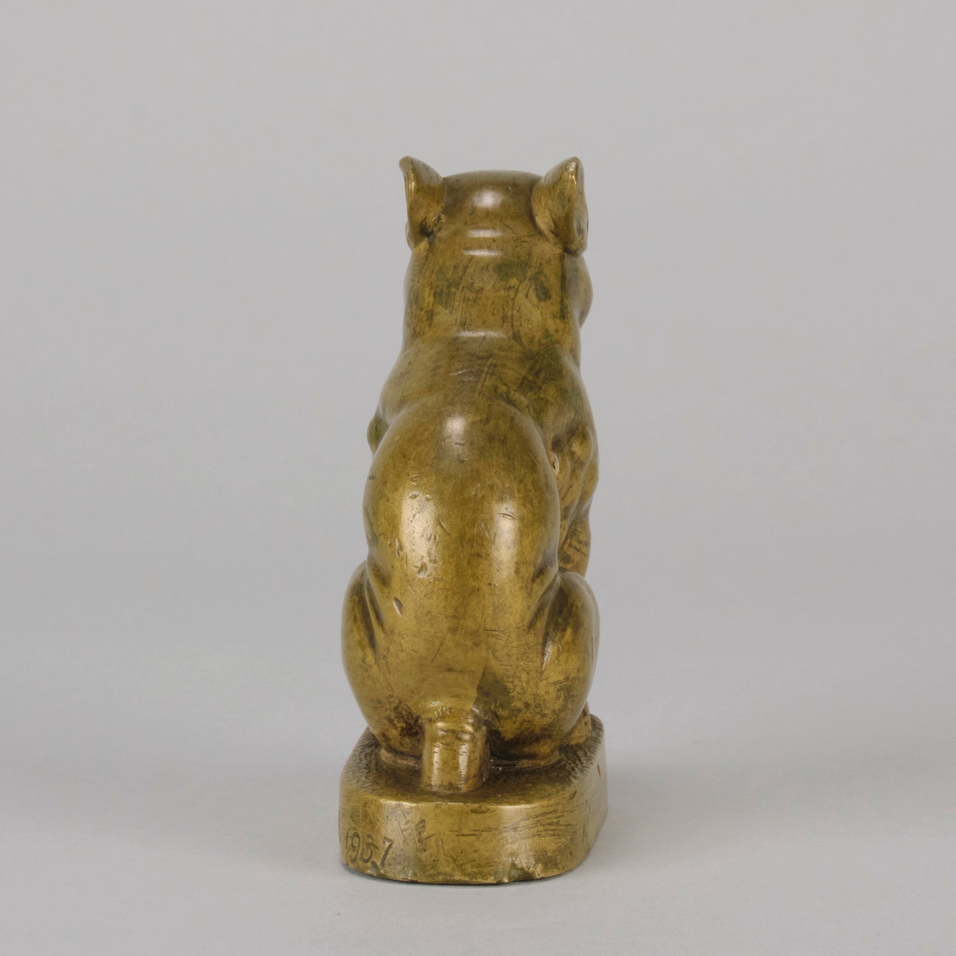 Bronze Bonzo Dog - by Otto Widerreck - Hickmet Fine Arts 
