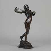 Sling Boy  - William Reid Dick Bronze - Hickmet Fine Arts