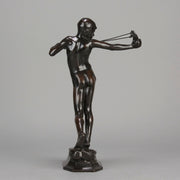 Sling Boy  - William Reid Dick Bronze - Hickmet Fine Arts