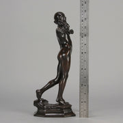 Sling Boy  - William Reid Dick Bronze - Hickmet Fine Arts