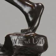 Sling Boy  - William Reid Dick Bronze - Hickmet Fine Arts
