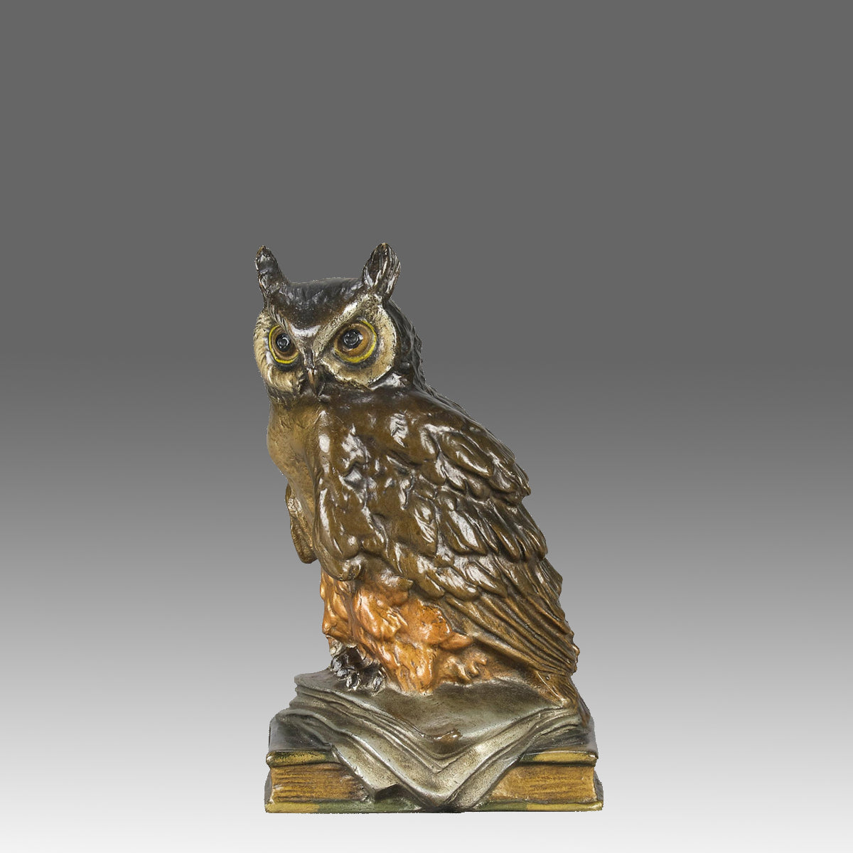 Vienna Bronze - Bergman Wise Owl - Hickmet Fine Arts
