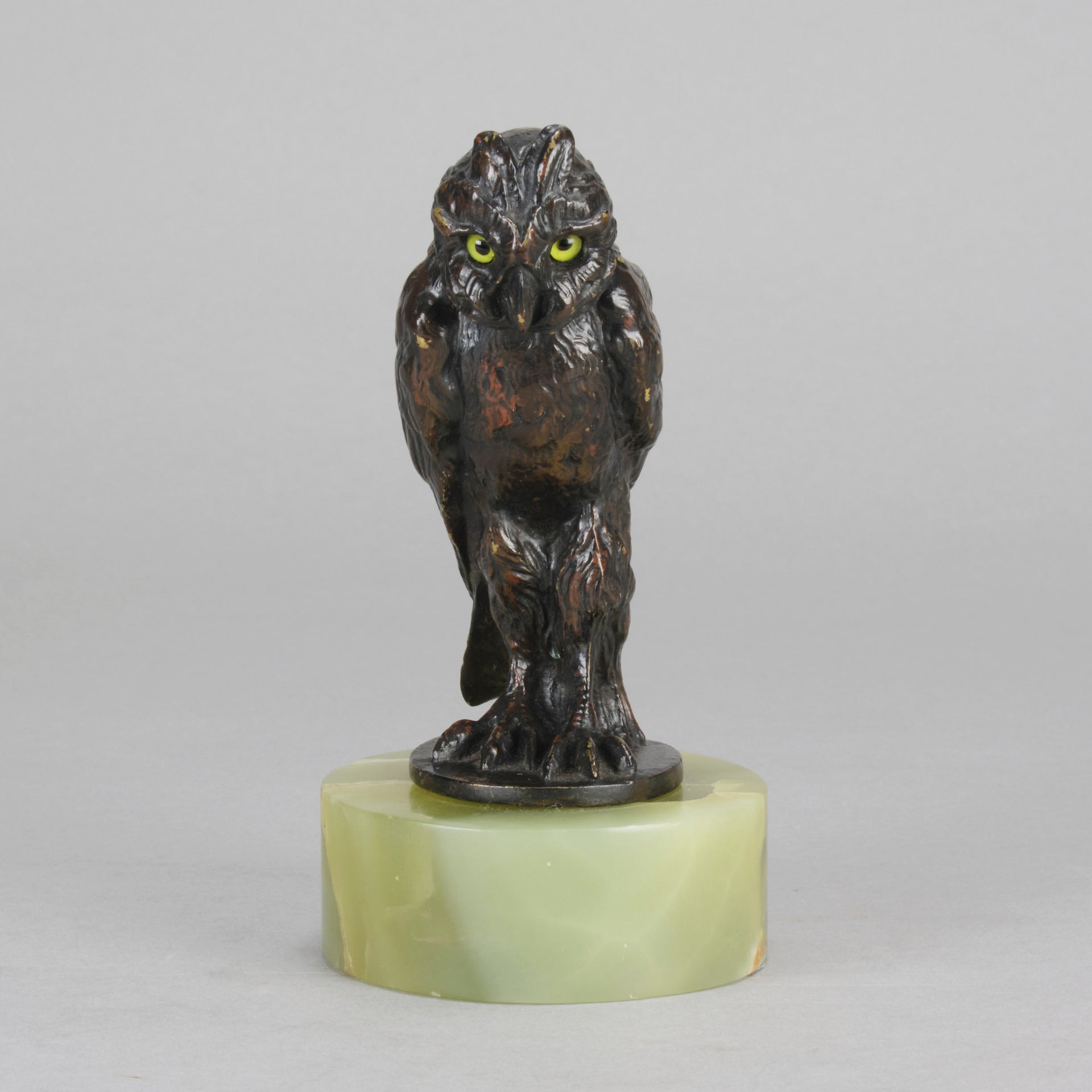 Vienna Bronze  - Austrian Bronze Owl - Hickmet Fine Arts  