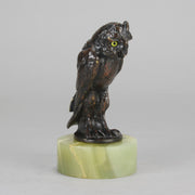 Vienna Bronze  - Austrian Bronze Owl - Hickmet Fine Arts  