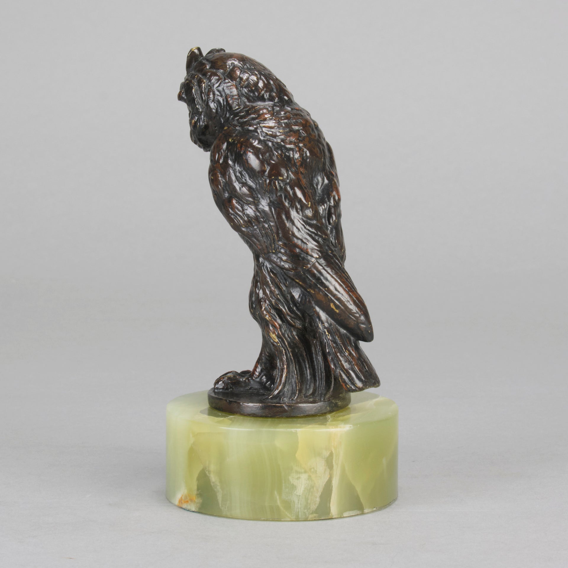 Vienna Bronze  - Austrian Bronze Owl - Hickmet Fine Arts  