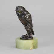 Vienna Bronze  - Austrian Bronze Owl - Hickmet Fine Arts  