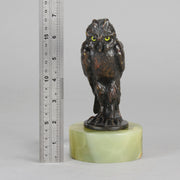 Vienna Bronze  - Austrian Bronze Owl - Hickmet Fine Arts  