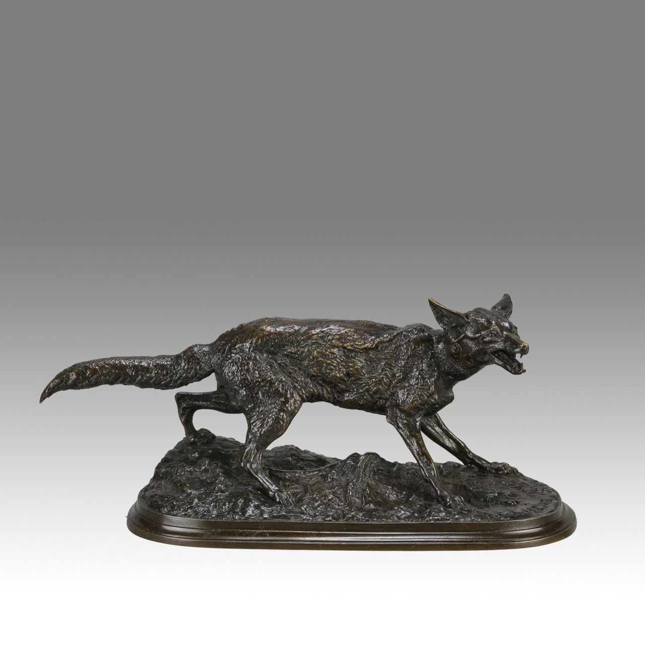 Mene bronze Fox