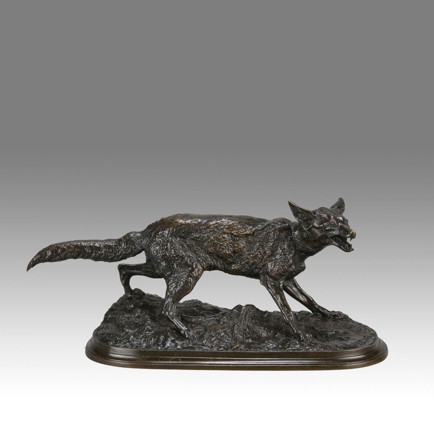 Mene bronze Fox