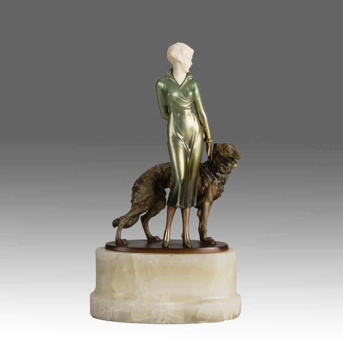 Josef Lorenzl Figure - Good Companions - Hickmet Fine Arts