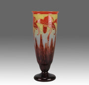 Le Verre Francais - Orchid Vase - Hickmet Fine Art