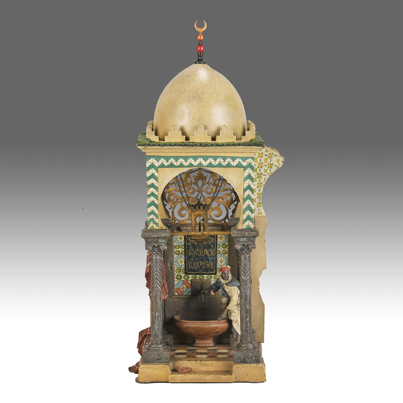 "Pagoda Lamp" by Franz Bergman