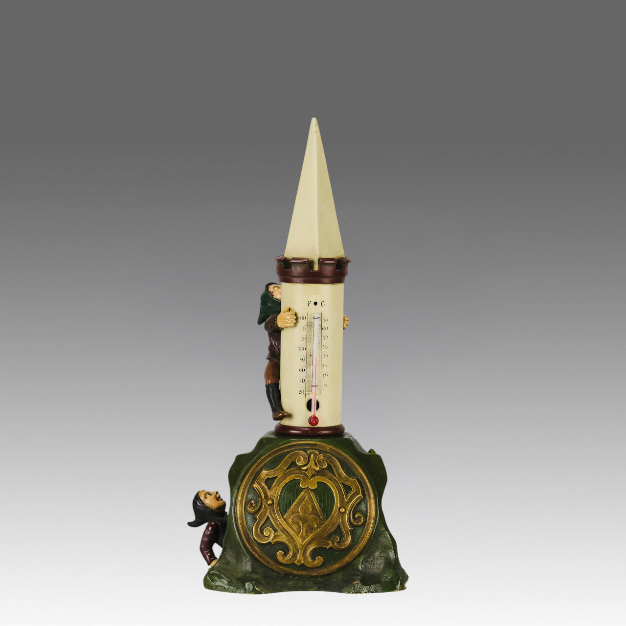 Bergman Thermometer - Bergman Bronze - Hickmet Fine Arts