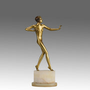 Josef Lorenzl Wanda - Art Deco Bronze - Hickmet Fine Arts