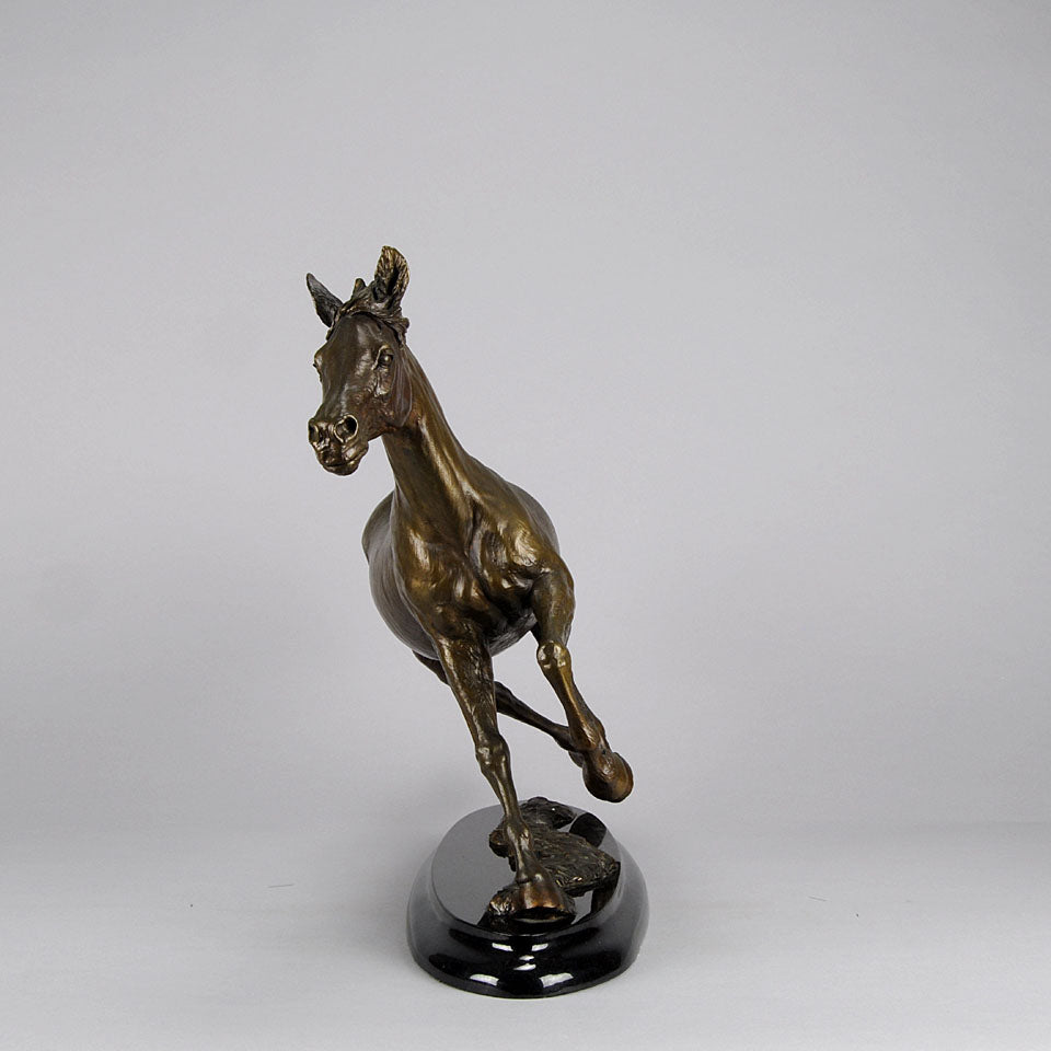 Winterburn Bronze - Turning Arab - Hickmet Fine Arts