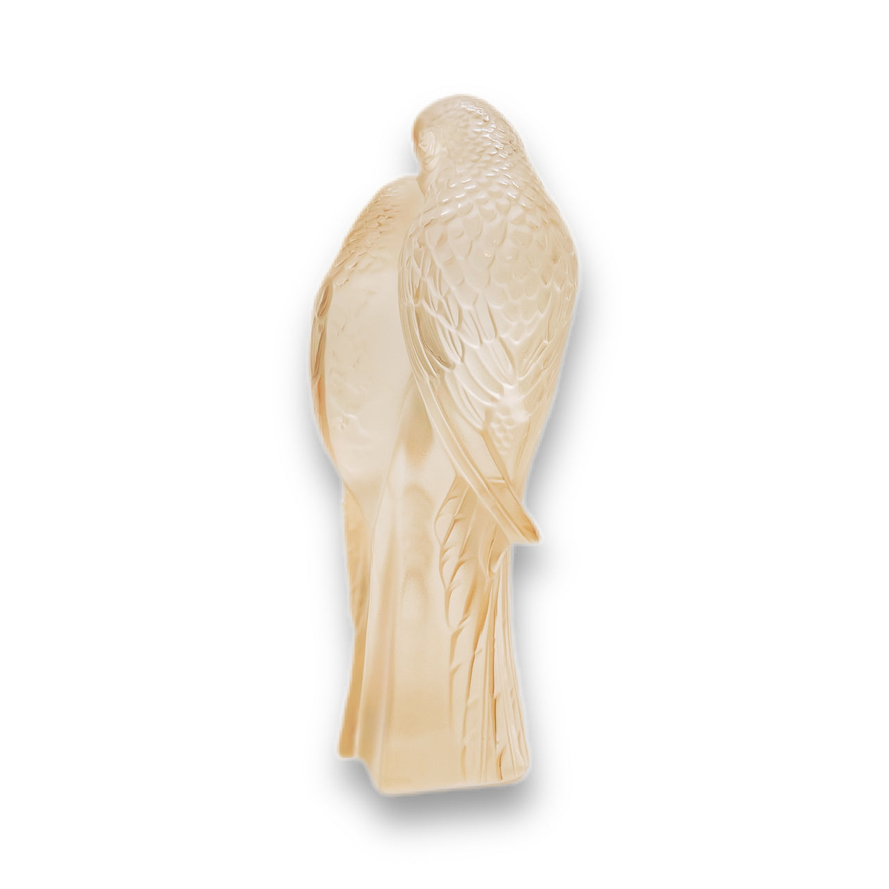 "Two Parakeets" by Lalique
