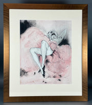 Danseuse au Repos - Louis Icart Painitng - Hickmet Fine Arts 