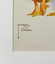 Lawson Wood Watercolour - Your Place or Mine - Hickmet Fine Arts