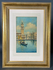 A Minotto Watercolour - Grand Canal Venice - Hickmet Fine Arts