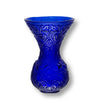 “Blue Arabesque Vase" by Marie-Claude Lalique
