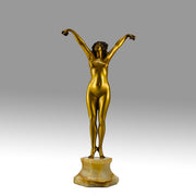 Art Deco Claire Colinet Bronze - Andalusian - Hickmet Fine Arts