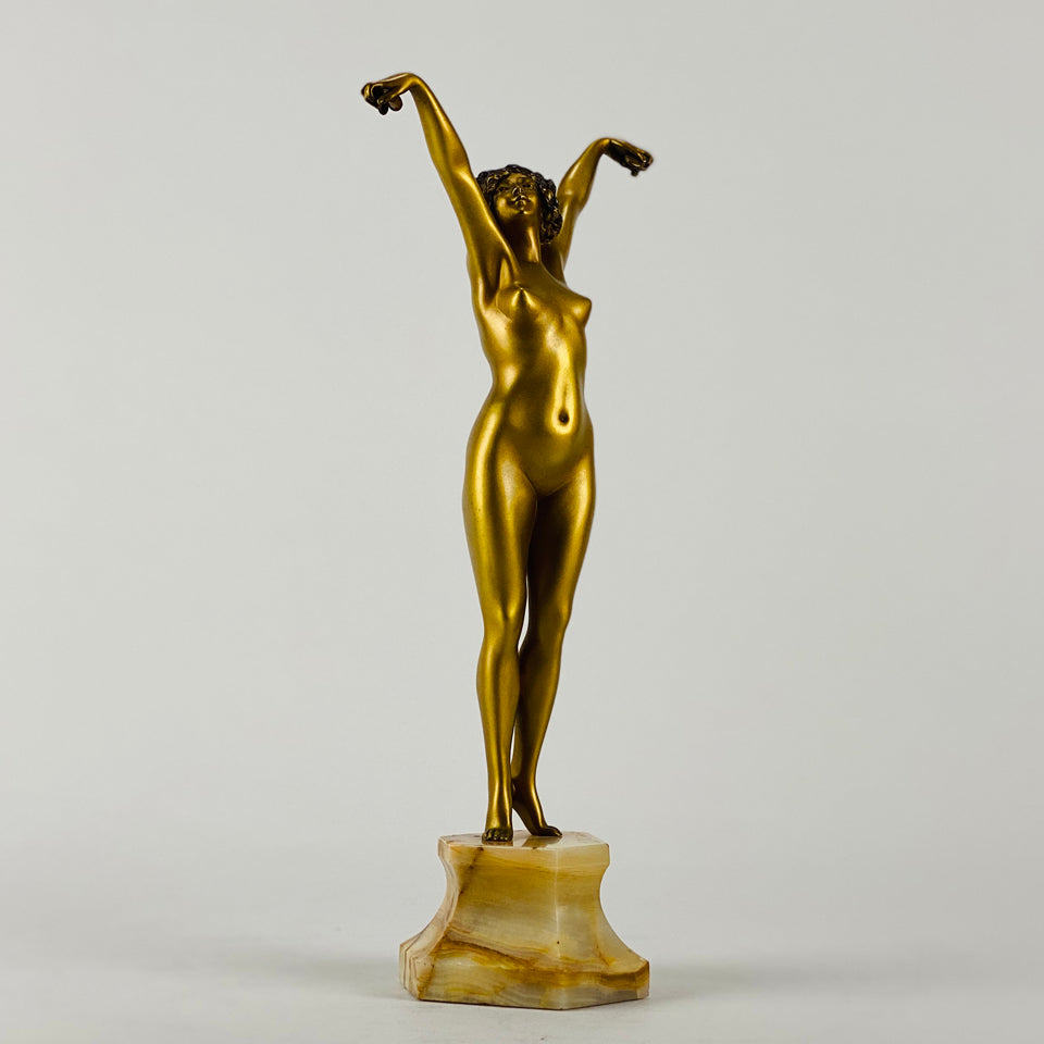 Art Deco Claire Colinet Bronze - Andalusian - Hickmet Fine Arts