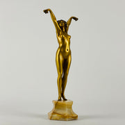 Art Deco Claire Colinet Bronze - Andalusian - Hickmet Fine Arts