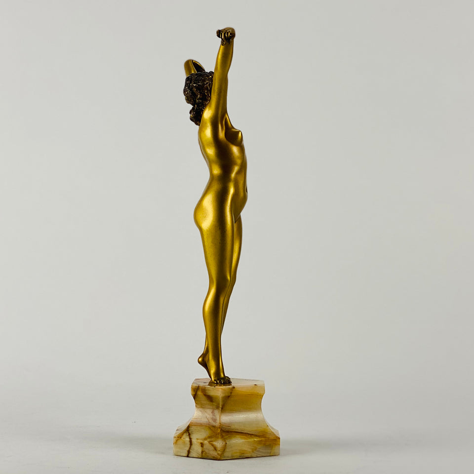 Art Deco Claire Colinet Bronze - Andalusian - Hickmet Fine Arts