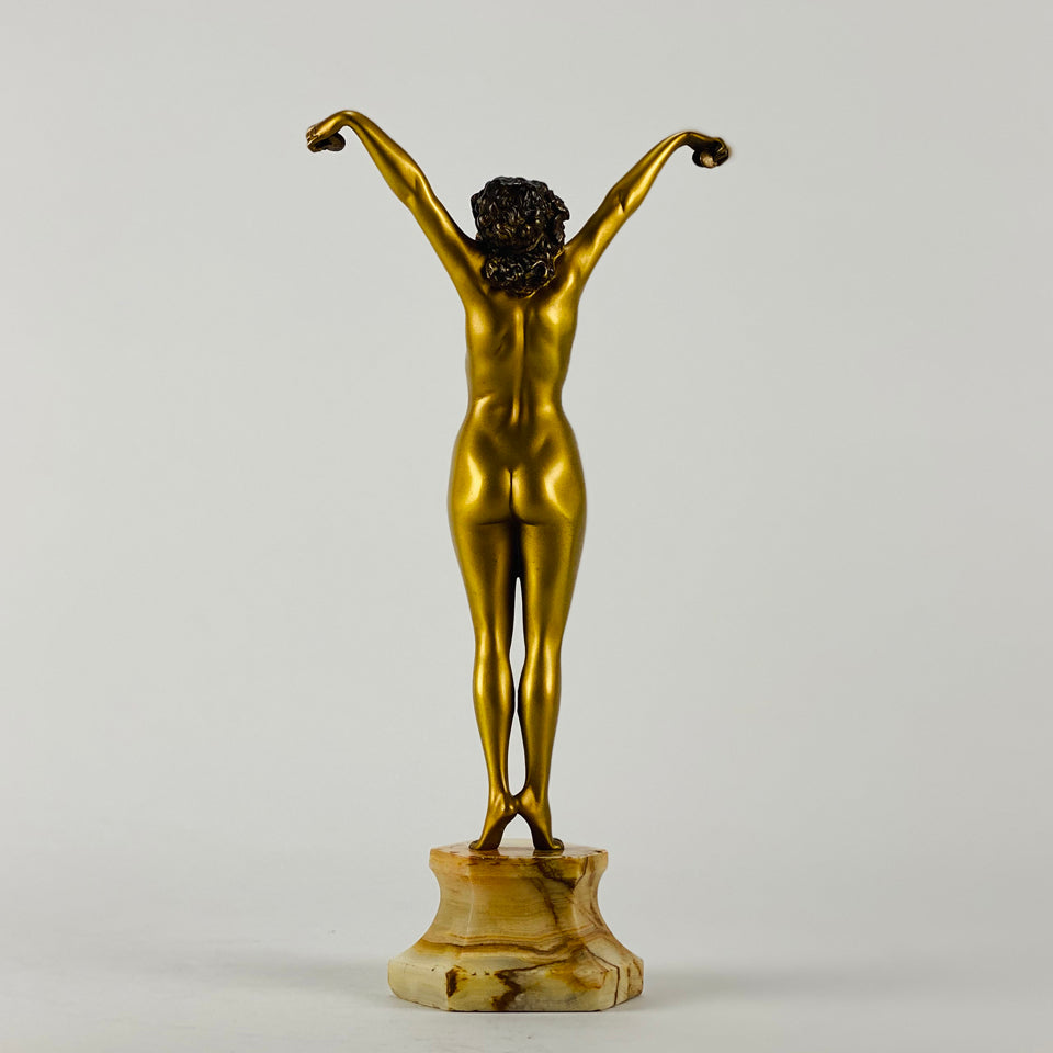 Art Deco Claire Colinet Bronze - Andalusian - Hickmet Fine Arts