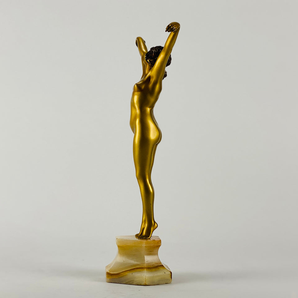 Art Deco Claire Colinet Bronze - Andalusian - Hickmet Fine Arts