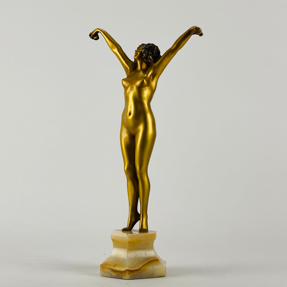 Art Deco Claire Colinet Bronze - Andalusian - Hickmet Fine Arts