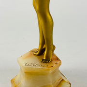 Art Deco Claire Colinet Bronze - Andalusian - Hickmet Fine Arts