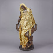 Antique Bronze Sculpture Romantic Beauty by Arthur Waagen – Hickmet Fine Arts