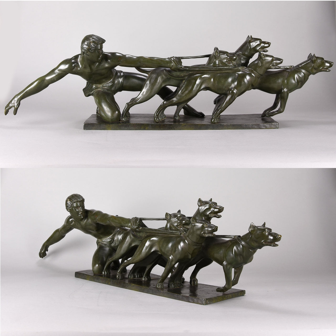 Alexandre Kelety Bronze - The Release - Hickmet Fine Arts 