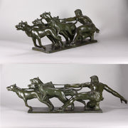 Alexandre Kelety Bronze - The Release - Hickmet Fine Arts 