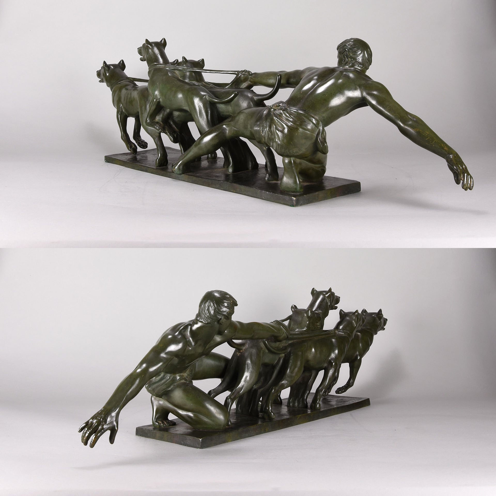 Alexandre Kelety Bronze - The Release - Hickmet Fine Arts 