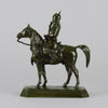 Guerrier du Caucase by Antoine Louis Barye - Antique Bronze Warrior on a horse - Hickmet Fine Arts