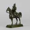 Guerrier du Caucase by Antoine Louis Barye - Antique Bronze Warrior on a horse - Hickmet Fine Arts