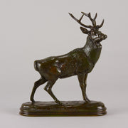 Barye bronze cerf