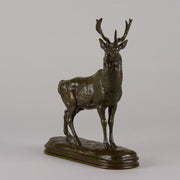 Barye bronze cerf