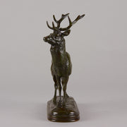 Barye bronze cerf