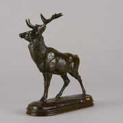 Barye bronze cerf