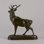 Barye bronze cerf