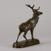 Barye bronze cerf