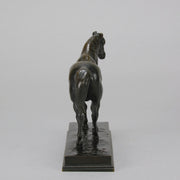 Cheval Demi-Sang by Antoine Louis Barye - Antique Bronze Horse - Hickmet Fine Art