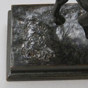 Cheval Demi-Sang by Antoine Louis Barye - Antique Bronze Horse - Hickmet Fine Art