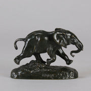 Barye Elephant du Senegal - Antoine L Barye Bronze - Hickmet Fine Arts