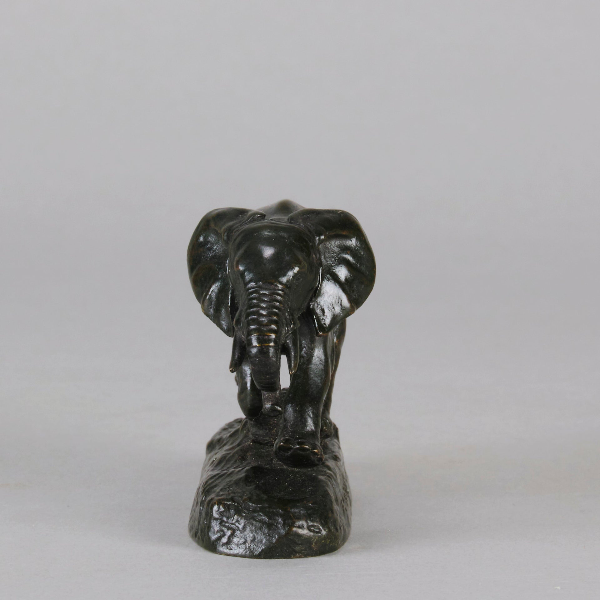 Barye Elephant du Senegal - Antoine L Barye Bronze - Hickmet Fine Arts